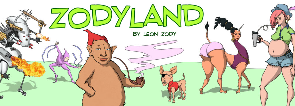 Banner for Zodyland comic series
